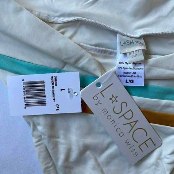 L*Space Womens Size Large Wilson Bitsy Bikini Bottom - Picture 6 of 7